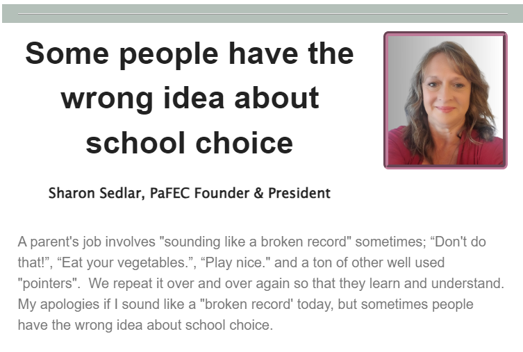 Some people have the wrong idea about school choice