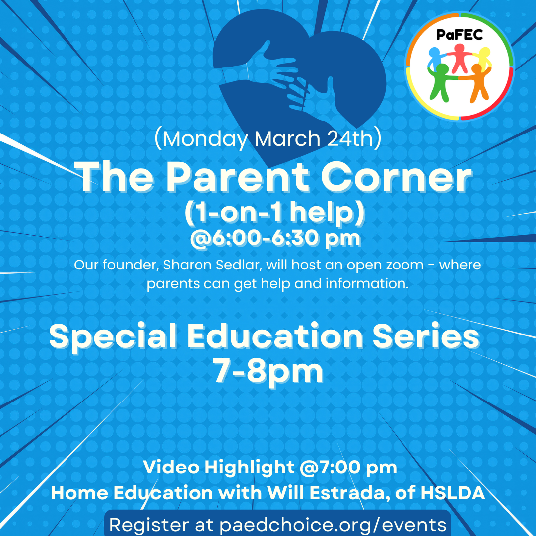 The Parent Corner (1-on-1 help)