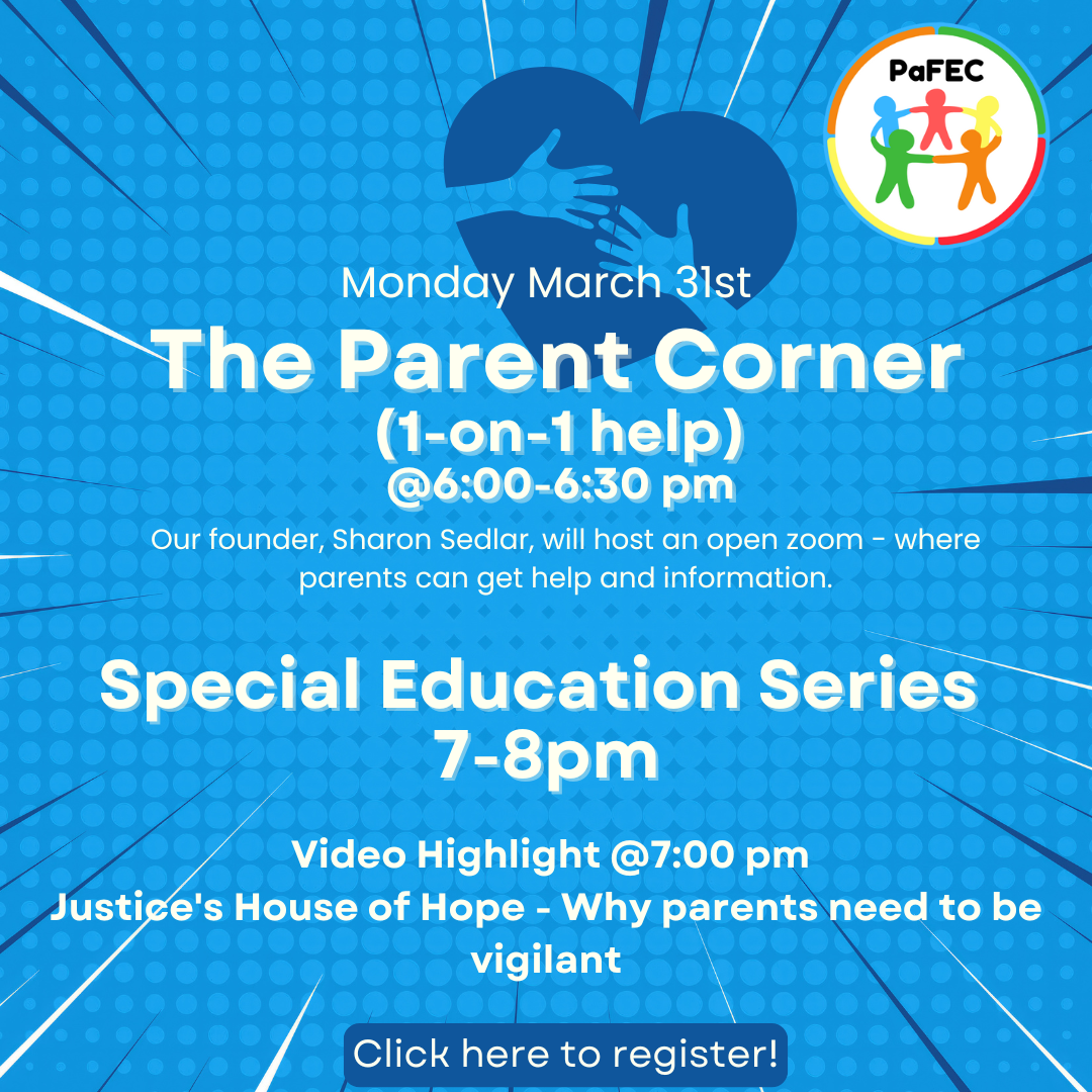 The Parent Corner (1-on-1 help)