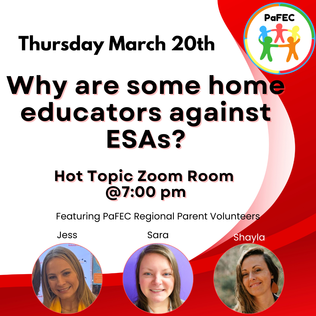 Why are some home educators against ESAs?