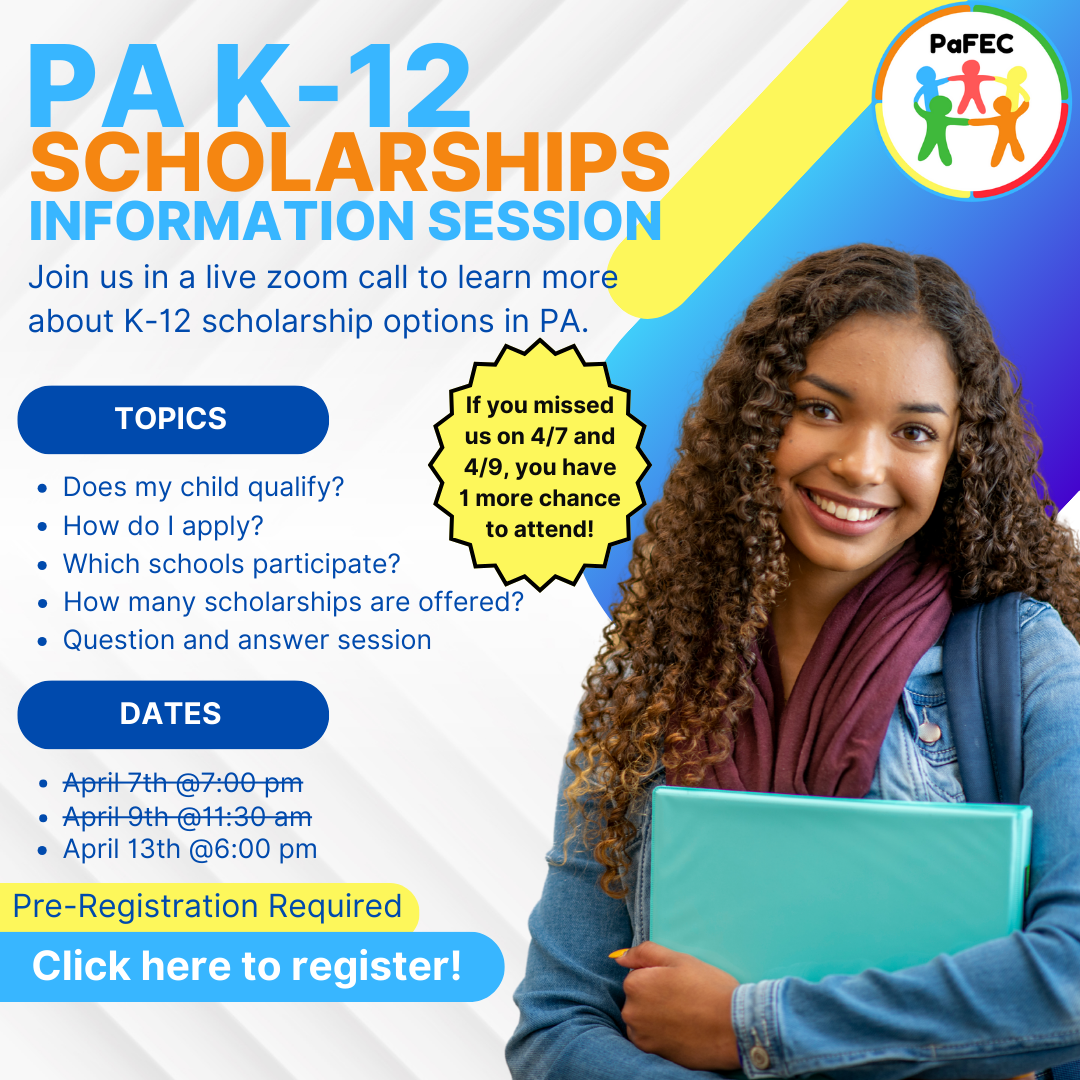 PA K-12 Scholarships Information Session